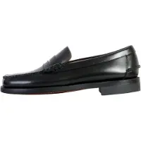 Sebago Herren Classic Dan Wide Black-Schuhgröße 41,5