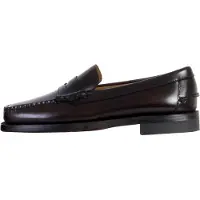 Sebago Herren Classic Dan Wide Brown Burgundy-Schuhgröße 40
