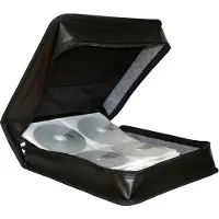 MediaRange BOX94, Geldbörsenhülle, 300 Disks, Schwarz, Koskin, 120 mm, Schwarz