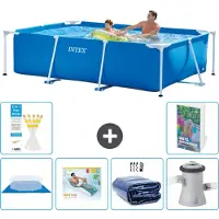 Intex Rechteckiger Frame Pool - 260x160x65 cm - 5-teilig S171