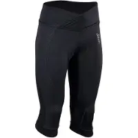 Silvini 3/4-Shorts Tinella WP1010 – für Damen elastisch mit Sitzpolster schwarz größe S 3117-WP1010-08002