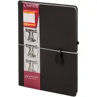 ANTRA Notizbuch B5 Dots Renaissance Schwarz