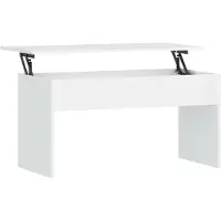 vidaXL Couchtisch Weiß 102x50,5x52,5 cm Holzwerkstoff