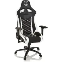 Hjh OFFICE GAMEBREAKER SX 04 - Gamingstuhl Schwarz/Wei?