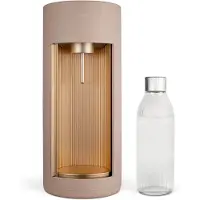 MySoda Glassy Design-Wassersprudler (Latte) mit 1L Glasflasche