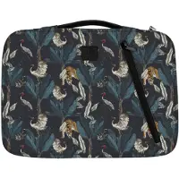 Exacompta Laptophülle Sleeve 13–14 Zoll Savana, gepolstert, Eckschutz, versenkbarer Griff, Fronttasche, recycelt
