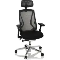 Hjh OFFICE INSPERO - High End Bürostuhl Schwarz