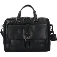 Leonhard heyden Roma Aktentasche Leder 40 cm Laptopfach Leonhard Heyden Schwarz