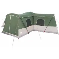 vidaXL Zelt für 16 Personen 16 Personen Grün