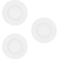 Eglo LED Einbauleuchten Fueva-Z 3x2,8W, CCT, RGB, Ø86mm, weiß