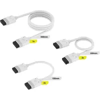 Corsair Microsystems iCUE LINK Kabel-Kit mit geraden Anschlüssen