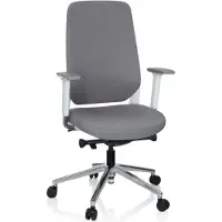 Hjh OFFICE CHIARO T4 WHITE - Profi Bürostuhl Grau