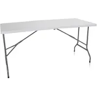 Hjh OFFICE EASY UP MULTI II | 152x70 - Konferenztisch Weiß