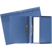 Exacompta 25 Hängehefter Exaflex Karton blau 2 x Amtsheftung
