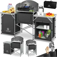 Kesser Campingschrank, Campingküche mit Aluminiumgestell