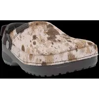 Crocs Clog Damen Crafted Pony Hair Clog Espresso-Schuhgröße 39 - 40