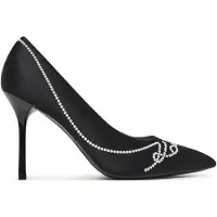 Karl Lagerfeld SARABANDE Pearl Signia Pump KL30906 Schwarz Größe 38