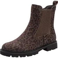 Tamaris Damen Stiefelette Leder Chalsea Profilsohle 8-85402-47, Größe:37 EU, Farbe:Mehrfarbig