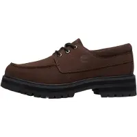 Timberland für Herren. TB0A42KGW071 Britton Drive Lederschuhe braun (43.5), Wohnung, Schnürsenkel, Lässig