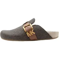 Michael Kors für Damen. 40T6GRFP1B Greta Schuhe mit braunem Logo (40), Wohnung, Keine, Lässig