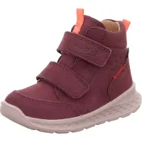 Superfit Breeze GTX Wasserdichte Mid Kinder Sneaker, Rot/Orange, 21, Kinderschuhe
