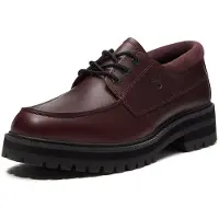 Timberland für Herren. TB0A42KGEIW1 Leder-Schuhe ?Britton Drive? in Granatrot (47.5), Wohnung, Schnürsenkel, Lässig, Kastanienbraun