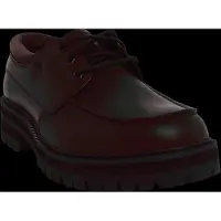 Timberland für Herren. TB0A42KGEIW1 Leder-Schuhe ?Britton Drive? in Granatrot (44), Wohnung, Schnürsenkel, Lässig, Kastanienbraun