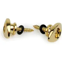 Daddario elliptische Endpins Gold