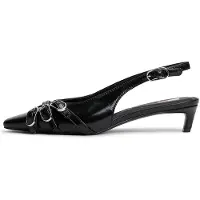 Tommy Hilfiger Pumps Tjw Sling Back Kitten Heels EN0EN03171 Schwarz
