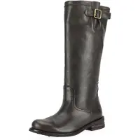 Felmini Lederstiefel mit halbhohem Schaft, Modell Gredo 6922