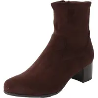 Caprice Stiefelette, Blockabsatz, Businessschuh mit praktischem Innenreißverschluss