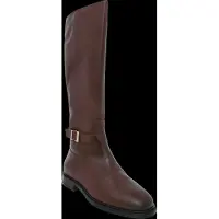 Tommy Hilfiger FW0FW09572 BUCKLE LEATHER KNEE BOOT Brown
