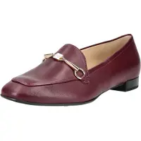 Högl Damen Slipper aus Leder mit stilvollem Schmuckelement und schmaler Silhouette