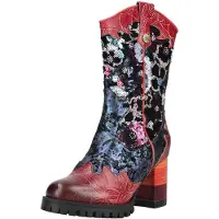 LAURA VITA Stiefel Stiefel Leder/Textil