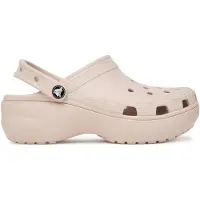 Crocs Pantoletten Classic Platform Clog 206750 Beige