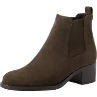 Tamaris Da.-Stiefel Veloursleder Olive Suede