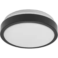 Osram Wandleuchte Deckenlampe Essential Orbis Schwarz Ø22cm max. 25W E27