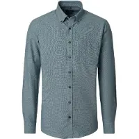 Casamoda Freizeithemd Faux Uni Grün