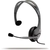 Logitech Vantage USB Headset, Kabelgebunden, Anrufe/Musik, Kopfhörer, Silber