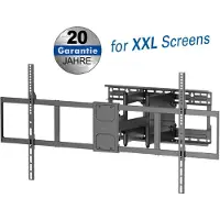 My Wall Tiltable TV Mount XXL TVs Screens 37 140 94 356cm up to 125 Kg Tilt +/- 7 Clearance 62mm