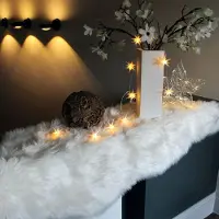 Expo Börse Lichterkette LED, 10 Sterne Weiß