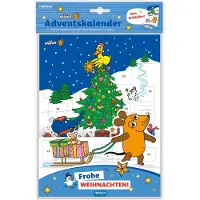 Trötsch - Aufstell Adventskalender "Die Maus" | Weihnachtskalender mit 24 Türchen und liebevollen Illustrationen