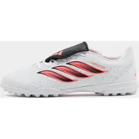 Adidas Fußballschuh PERFORMANCE "PREDATOR CLUB, HYBRIDRASEN, UMSCHLAGBARE ZUNGE", Gr. 45, cloud weiß, solar turbo, core schwarz, Synthetik, Schuhe Fußballschuh, für synthetische Hartplätze