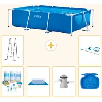Intex Rechteckiger Frame Pool - 260x160x65 cm - 7-teilig S20831
