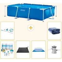 Intex Rechteckiger Frame Pool - 260x160x65 cm - 7-teilig S20031