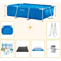 Intex Rechteckiger Frame Pool - 260x160x65 cm - 7-teilig S20830