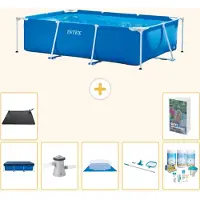 Intex Rechteckiger Frame Pool - 260x160x65 cm - 8-teilig S20021