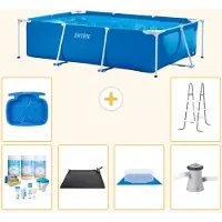 Intex Rechteckiger Frame Pool - 260x160x65 cm - 7-teilig S20830