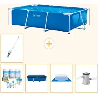 Intex Rechteckiger Frame Pool - 260x160x65 cm - 6-teilig S20027