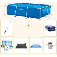 Intex Rechteckiger Frame Pool - 260x160x65 cm - 7-teilig S20033